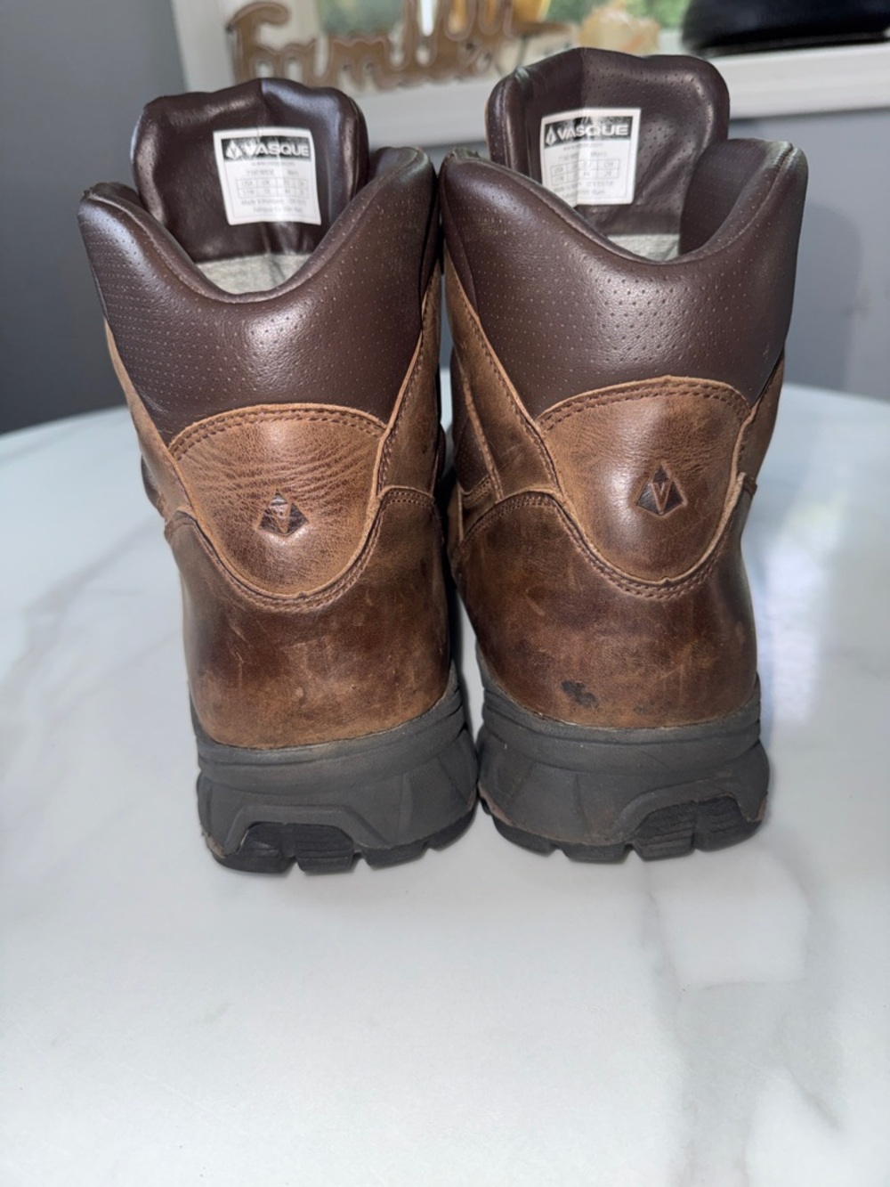 Vasque Kids Brown Leather Trail Boots - Picture 2 of 8